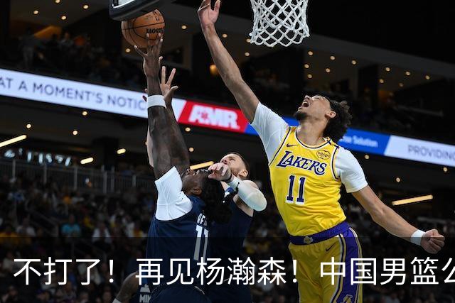 不打了！再见杨瀚森！中国男篮公布12人名单